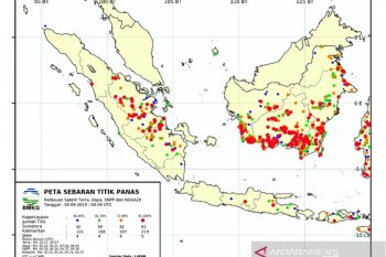 Penurunan kualitas udara di 6 provinsi, Sumbar tak termasuk