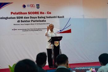 Kemenko Maritim gandeng ILO melatih pekerja pariwisata Lombok