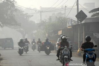 Dampak asap kebakaran TPA Antang