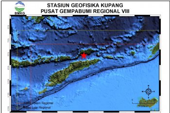 Gempa magnitudo 4.4 guncang Kabupaten Alor NTT
