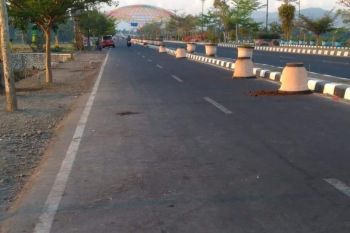 Pemkot pasang CCTV di areal taman jalur BIL pascaperusakan pot bunga