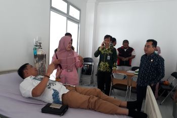 DPRD Kotim tinjau fasilitas dan pelayanan oksigen gratis RSUD