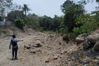 Warga tanyakan dugaan penambangan di tanah kas Desa Sendangadi