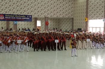 Polda Lampung gelar lomba Polisi Cilik