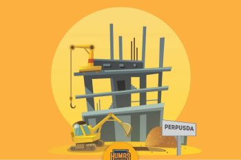 Realisasi Fisik Perpusda Kaltara Capai 36,04 Persen