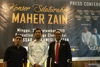 Konser Maher Zain untuk korban bencana di Indonesia