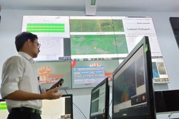 LAPAN Sulsel pantau 3.296 hotspot karhutla