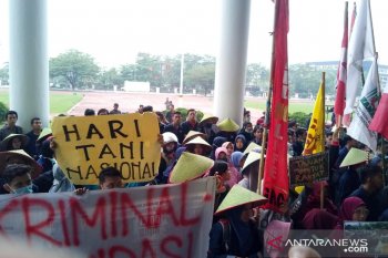 Mahasiswa tuntut kesejahteraan petani Kalbar ditingkatkan