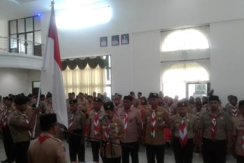 Kepengurusan Kwarcab Pramuka Baubau resmi dilantik