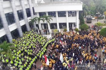 Demo mahasiswa di DPRD Sumbar, Polresta Padang siap amankan