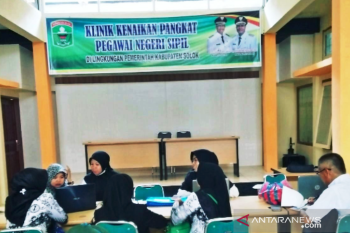 Pemkab Solok buka Klinik Kenaikan Pangkat