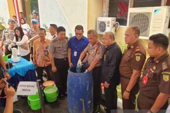 Polda Sumsel tingkatkan  partisipasi masyarakat berantas narkoba