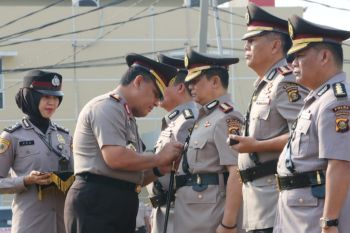 Empat kapolres  di Polda Sumsel diganti