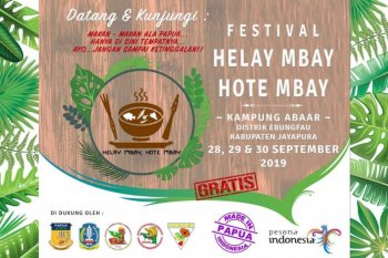 Warga Kampung Abar Jayapura agendakan festival makan papeda