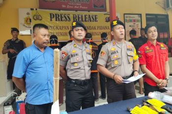 Polres Kobar tangkap 12 tersangka pembakar lahan