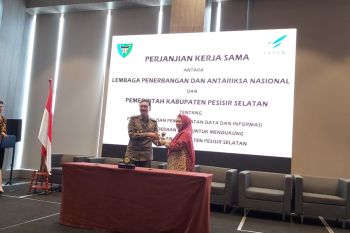 LAPAN-Pesisir Selatan kerja sama penyediaan data dan informasi penginderaan jarak jauh