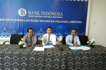 BI mencatat Penyaluran kredit perbankan Lampung tumbuh 5,44 persen