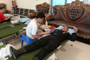 PT KAI gelar donor darah sambut HUT ke-74