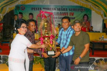 Kecamatan Nuha juara umum Pesparawi IV Luwu Timur