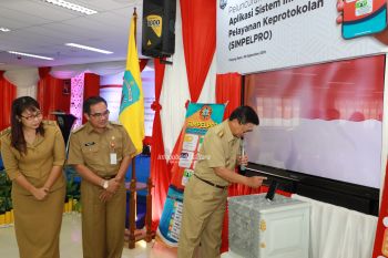 Gubernur Luncurkan Aplikasi Simpelpro