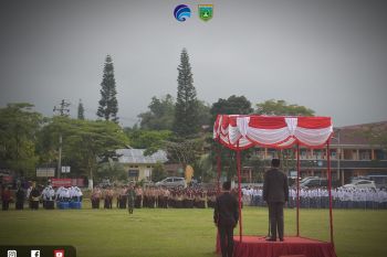 Upacara Hari Kesaktian Pancasila berlangsung khidmat