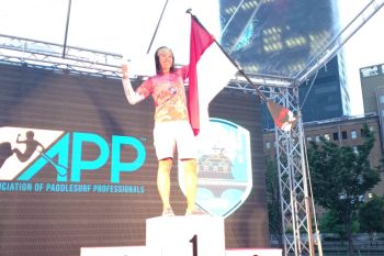 Didukung BPJS-TK atlet SUP Indonesia juara di Osaka Jepang