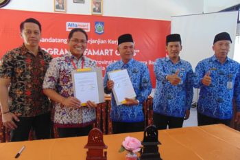 Alfamart-Disdik NTB Kerja Sama Alfamart Class