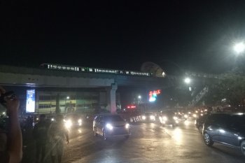 Kota Palembang kembali diselimuti  asap