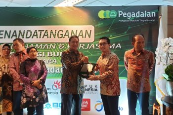 Mudahkan akses transaksi non-tunai di seluruh wilayah, LinkAja gandeng Pegadaian