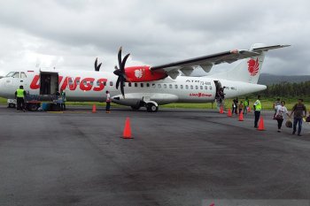 Penerbangan terakhir Wings Naha-Samratulangi penuh