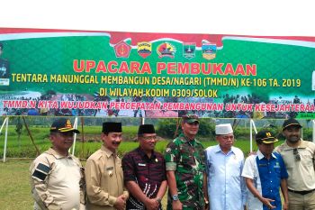 TMMD akan buka jalan baru sepanjang enam kilometer di Solok Selatan