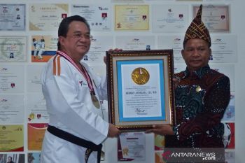 Penghargaan Leprid untuk taekwondoin