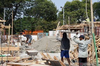 DPR baru sudah dilantik, pembangunan rumah dinas tambahan belum rampung