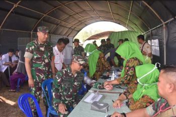 Kodim 0403  Ogan Komering Ulu gelar kegiatan donor darah