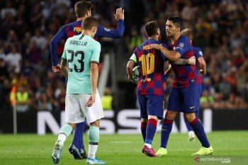 Lionel Messi tegaskan Barcelona tetap kompak