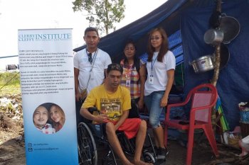 CCI bantu pengungsi disabilitas korban gempa di Ambon