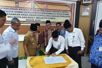 Anggaran Pilkada Dumai tahun 2020 disepakati Rp18 miliar