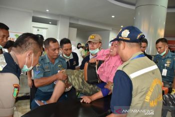 Pengungsi Wamena tiba di Makassar