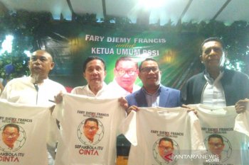 Fary Djemy Francis berjanji boyong Eriksson jika terpilih jadi Ketum PSSI