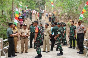 Tim Wasev Sterad cek pencapaian pembangunan TMMD di Cilacap
