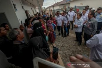 JK tinjau perkembangan pemulihan pascabencana di Kota Palu