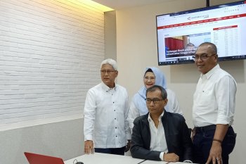 Komisi I DPR gelar rapat dengar pendapat dengan LKBN Antara