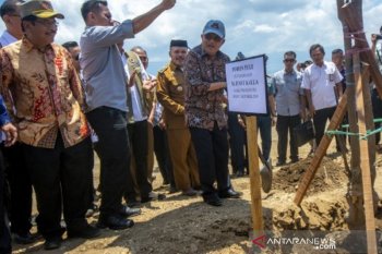 Wapres JK tinjau pembangunan huntap di Palu