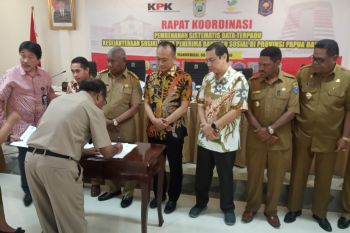 KPK dorong perbaikan tatakelola penyaluran bansos di Papua Barat