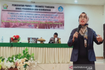 BNN Sultra sosialisasi bahaya narkoba kepada pelajar SMK se-Sultra