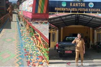 Desa Pertasi Kencana  Luwu Timur buat lorong sehat percontohan