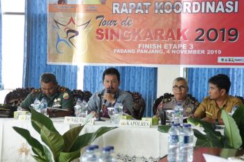 Pebalap TdS akan melalui Padang Panjang saat hari pasar, begini persiapannya