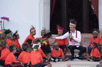 Presiden Jokowi penuhi janji ajak anak-anak Papua berkunjung ke Jakarta