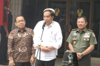 Prabowo Subianto bertemu Presiden Jokowi Jumat sore