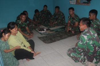 Satgas TMMD tidur di rumah warga Desa Cilibang